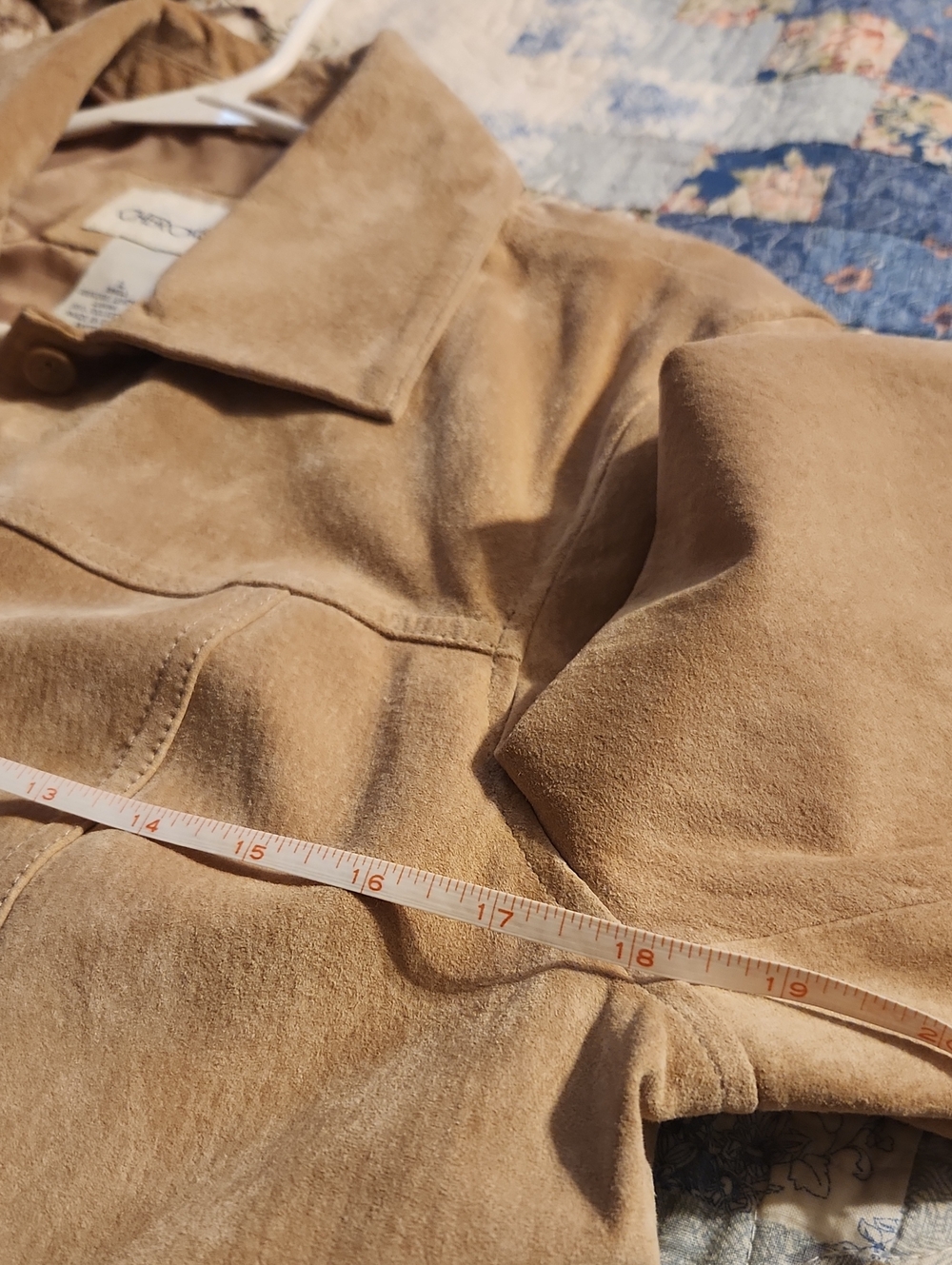 Cherokee Tan Suede Jacket - Picture 15 of 15